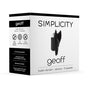 Simplicity GEOFF Bullet vibrator - Black