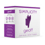 Simplicity GEOFF Bullet vibrator - Purple