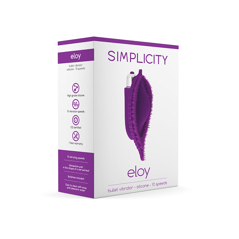 Simplicity ELOY Bullet vibrator - Purple