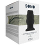 Sono No.50 - Medium Hollow Tunnel Butt Plug - 4 Inch - Black