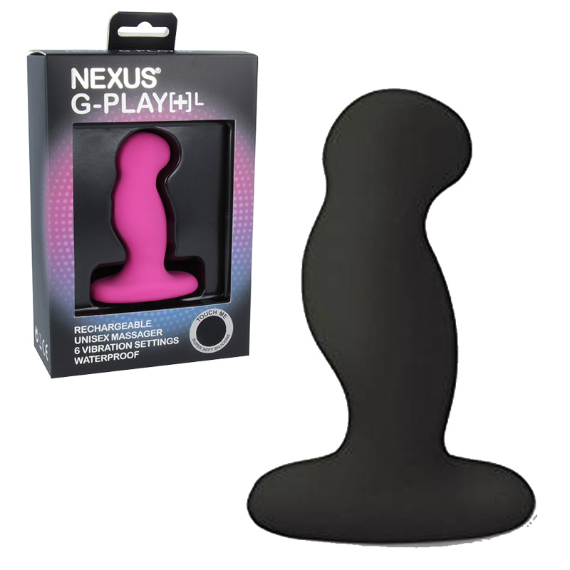 Nexus GPLAYLRG+ Unisex Vibrator - Black
