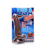 USA COCKS 8in Ameriskin Dual Density Dildo- Dark