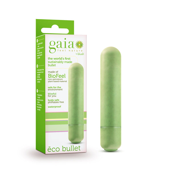 Blush Gaia Eco Bullet Single-Speed Vibrator Green