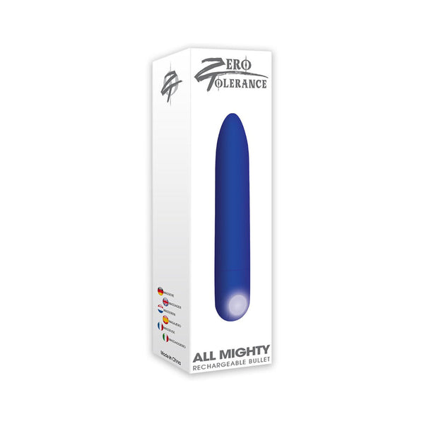 ZT All Mighty Bullet Vibrator Blue