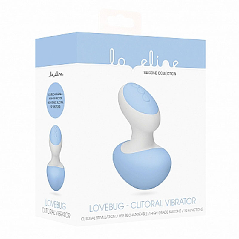Loveline - Clitoral Vibrator - Lovebug - Blue