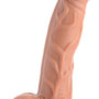 7 Inch Realistic Suction Cup Dildo - Tan - Royal Sins