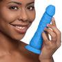 7 Inch Silicone Dildo - Berry - Royal Sins