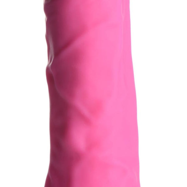 7 Inch Silicone Dildo - Cherry - Royal Sins