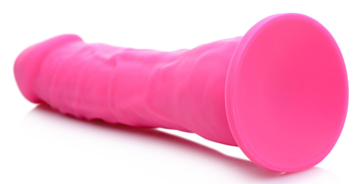 7 Inch Silicone Dildo - Cherry - Royal Sins