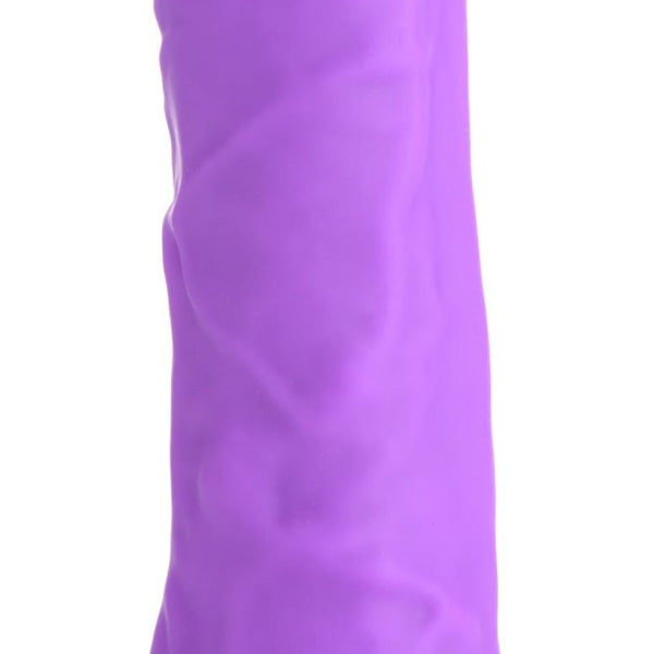 7 Inch Silicone Dildo - Grape - Royal Sins