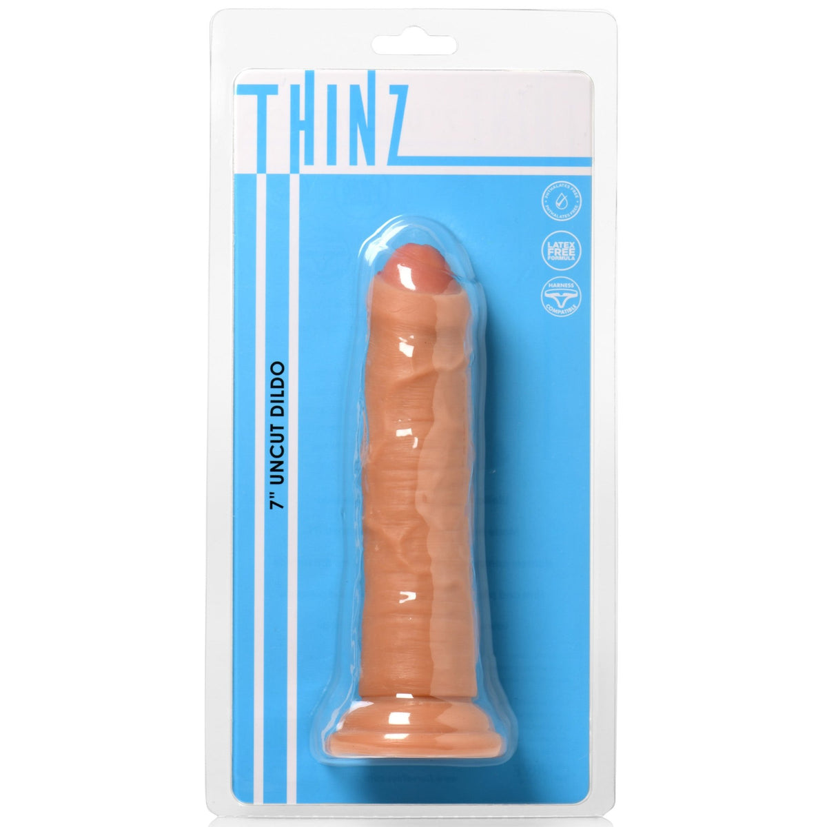 7 Inch Uncut Dildo - Royal Sins