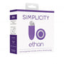 Simplicity Ethan - Rechargeable Remote Control Vibrating Egg - Purple