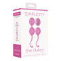 Simplicity The Dukes- Geisha Balls- Pelvic Exerciser- Pink