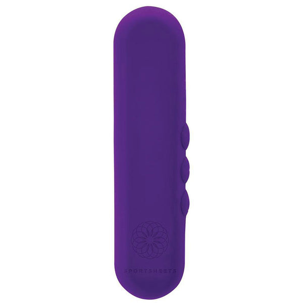 Sincerely, Sportsheets Unity Vibe Rechargeable Silicone Bullet Vibrator Purple