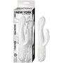 Vibes Of New York Rabbit Massager Dual Motors 7 Function Rechargeable Silicone Waterproof  White