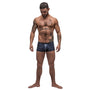Male Power Blue Streak Mini Short Blue Medium