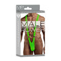Male Power Euro Male Spandex Sling Rings Lime LX
