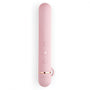 Le Wand Chrome Baton Rechargeable Silicone Mini Vibrator Rose Gold