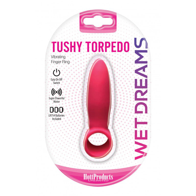 Wet Dreams Tushy Torpedo Finger Ring With Turbo Motor