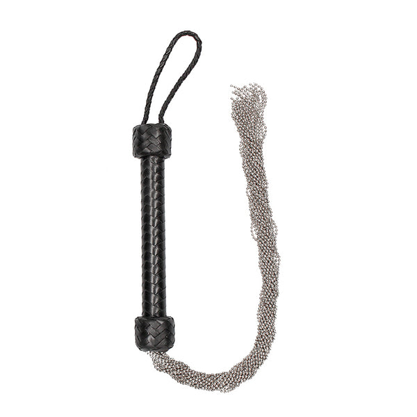 Ouch Silver Ball Chain Flogger