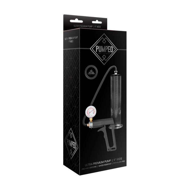 Pumped - Ultra-Premium Pump 9" Wide - Transparent