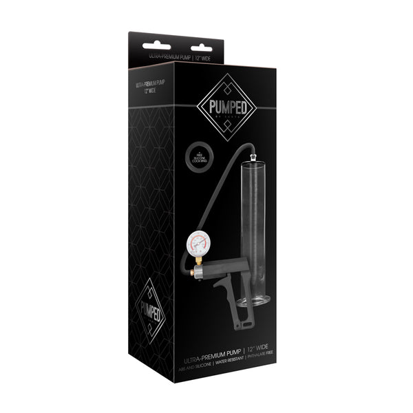 Pumped - Ultra-Premium Pump 12" Wide - Transparent