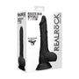 Realrock - 7* / 17 cm Realistic Dildo With Balls - Black