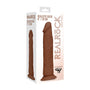 Realrock - 8* / 20 cm Realistic Dildo - Brown
