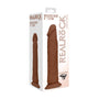 Realrock - 9* / 23 cm Realistic Dildo - Brown