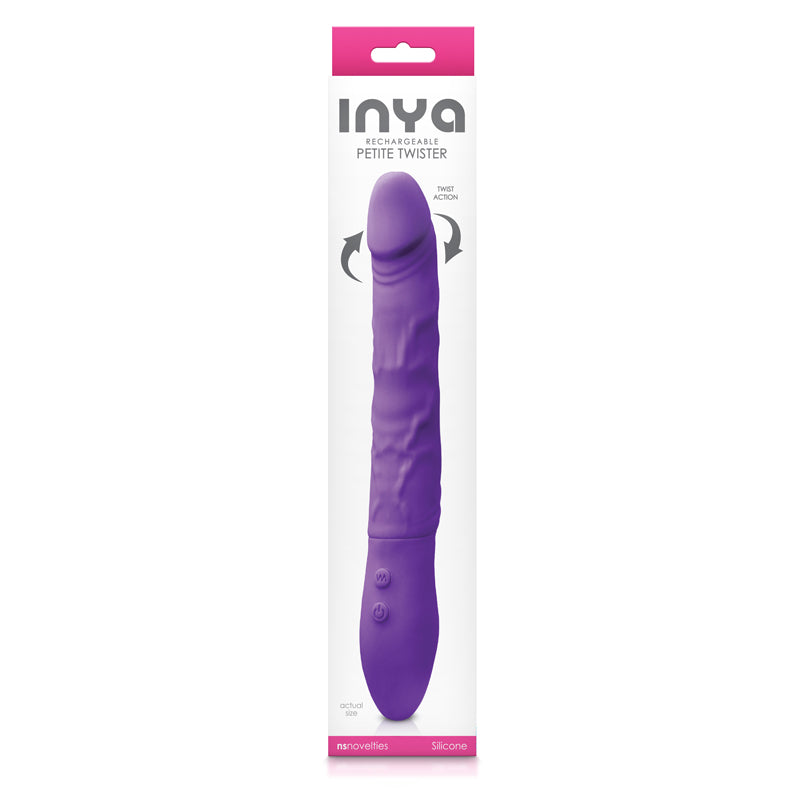 INYA Petite Twister Rechargeable Rotating Vibrator Purple