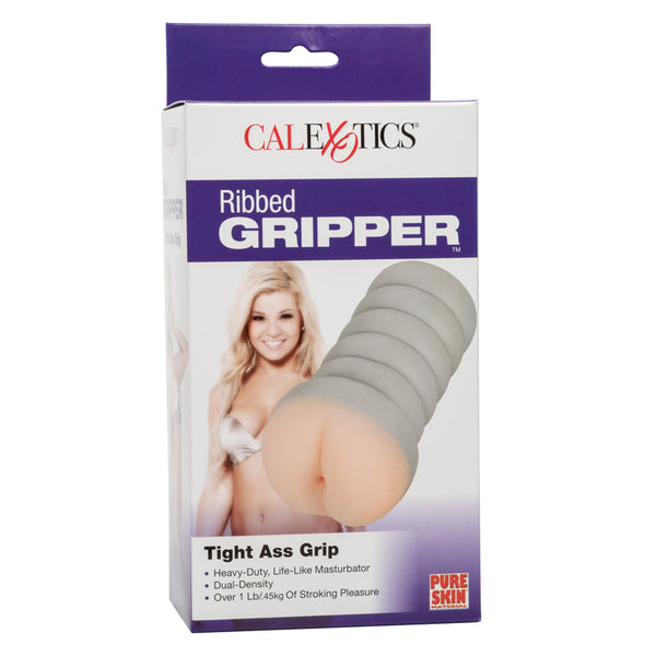 Ribbed Gripper Tight Ass Ivory
