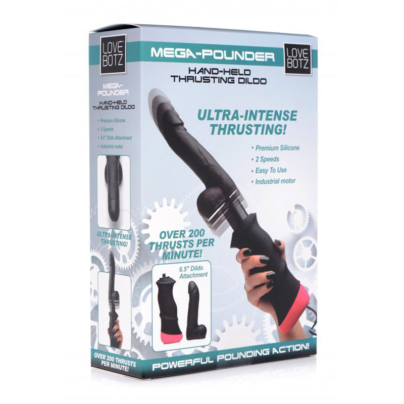 Mega Pounder Handheld Thrusting Dildo