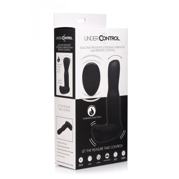 Silicone Prostate Stroking Vibe w/ Remote
