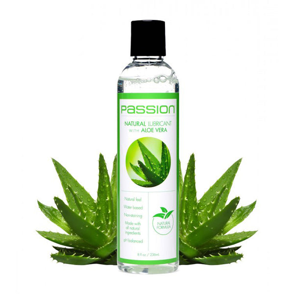 Natural Lubricant with Aloe Vera - 8oz.