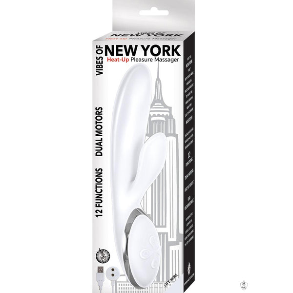New York HeatUp Pleasure Massager White