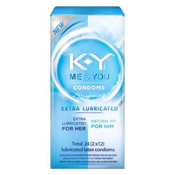 K-Y Extra Lubricated Condom 24ct