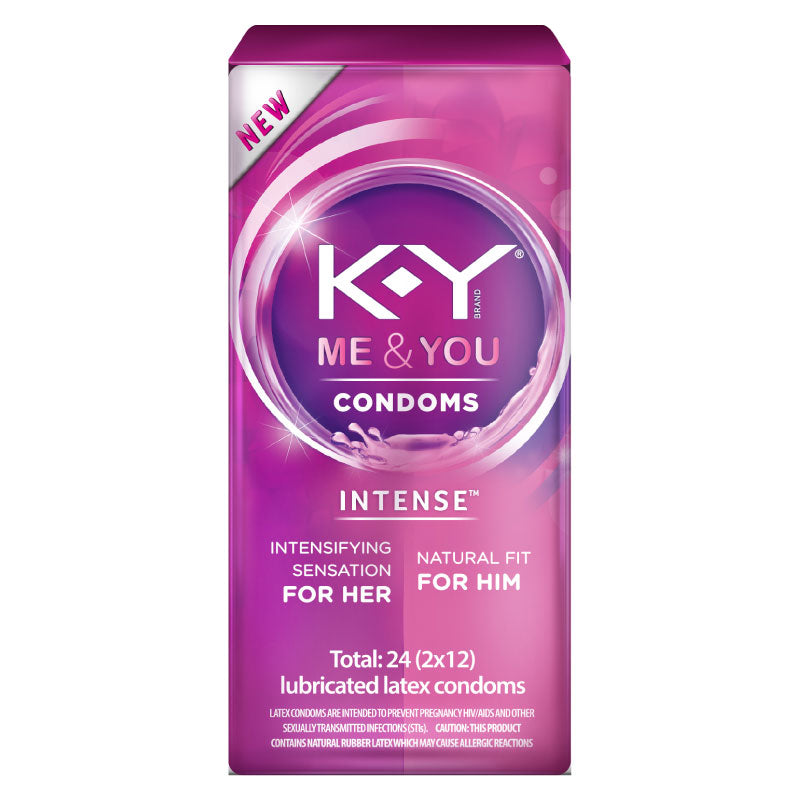 K-Y Intense Condom 24ct