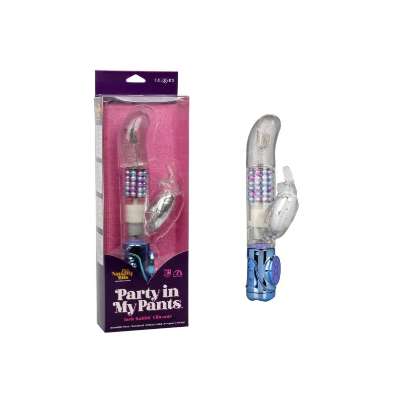 Naughty Bits Party in My Pants Jack Rabbit Vibrator