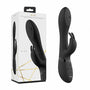 VIVE MIRA Rechargeable 360? Spinning Silicone Rabbit Vibrator Black