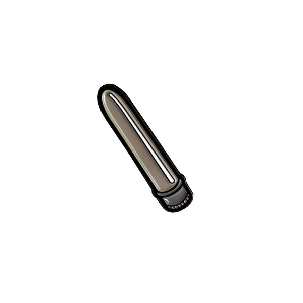 Wood Rocket Grey Vibrator Pin