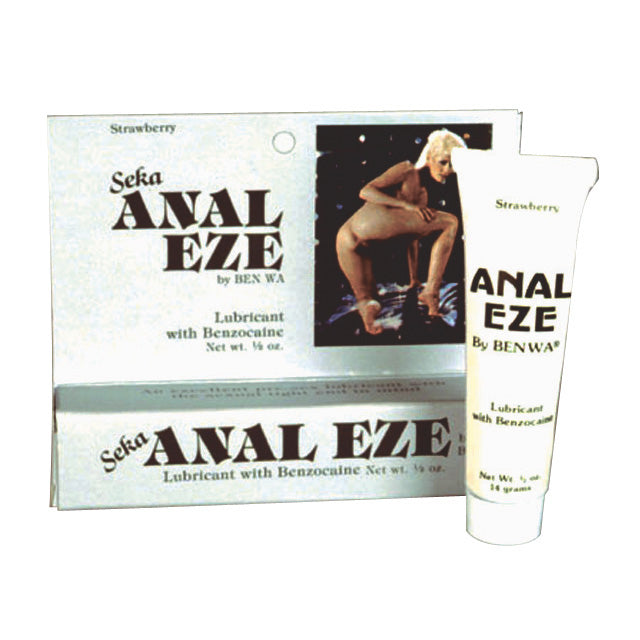 Seka Anal Eze: Strawberry .5oz.