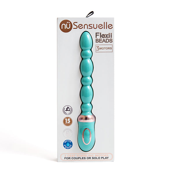Nu Sensuelle Flexii Beads Rechargeable Electric Blue