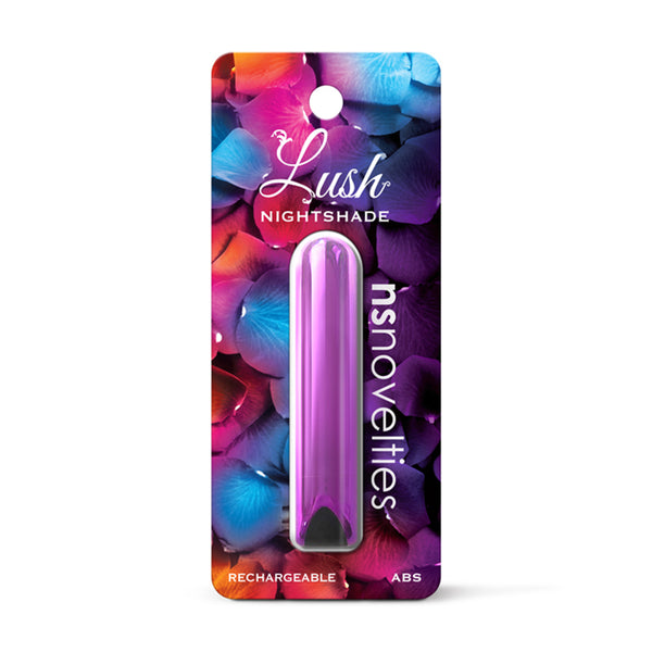 Lush Nightshade Rechargeable Bullet Vibrator - Purple