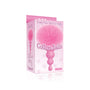 The 9's Cottontails Silicone Bunny Tail Butt Plug Beaded Pink