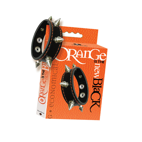 The 9's Orange Is The New Black Spiked Cock Ring