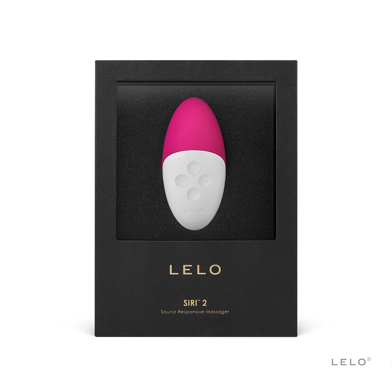 LELO SIRI 2 Rechargeable Sound-Responsive Vibrator Cerise