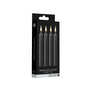 Ouch Teasing Wax Candles Paraffin 4-Pack Black