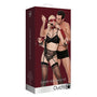 Ouch! 10-Piece Luxury Bondage Kit Red