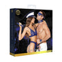 Ouch! Sailor Theme 9-Piece Bondage Kit Blue/Gold