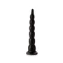 Tantus Cowboy Beaded Dildo Onyx (Box)